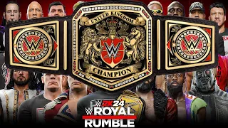 WWE 2K24 ROYAL RUMBLE MATCH FOR THE WWE UNITED KINGDOM CHAMPIONSHIP!