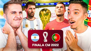 RONALDO VS MESSI FIFA 23 WORLD CUP 2022 FINAL! PORTUGALIA VS ARGENTINA INCENDIAR !!!