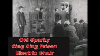 " OLD SPARKY "  SING SING PRISON ELECTRIC CHAIR  (SILENT FOOTAGE)  XD45724