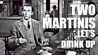 MARTINIS | 1950 HARVEY | JAMES STEWART AND HIS TALL INVISIBLE RABBIT NAMED HARVEY BAR SCENE