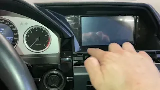 Mercedes GLK как снять штатную магнитолу + Android
