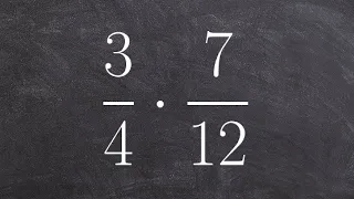 Learn how to determine the product of two fractions with unlike denominators