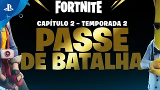 Fortnite | Capítulo 2, Temporada 2 - Passe de Batalha | PS4