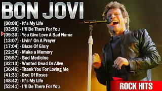 Bon Jovi Greatest Hits Collection ~ Top Hits Rock Songs Playlist Ever