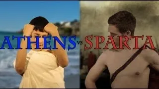 Athens vs. Sparta ∫ Ancient Greek Rap Battle