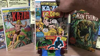 The Complete Set of Astonishing Tales 1-36 from 1970-1976 Including the Deathlok Issues.