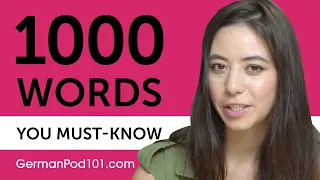 1000 Words Every German Beginner Must Know