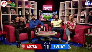 AFTV react to Crystal Palace making it 2-1