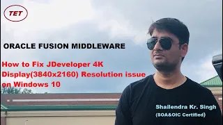 How to fix 4K Display (3840×2160) resolution issue in JDeveloper