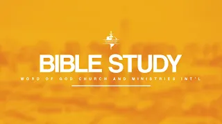 WOGCMI Midweek Bible Study | Elder Benjamin Aiken