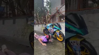 ktm crash bike lover @UmanSayyed viral video 😭😭 #shorts #youtubeshorts