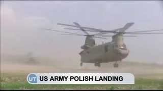 US Helicopters Land in Poland: Six US army helicopters make emergency landing