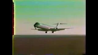 MD80 hard landing but with butter