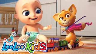 Hey Diddle Diddle + A Compilation of Children's Favorites - Kids Songs by LooLoo Kids