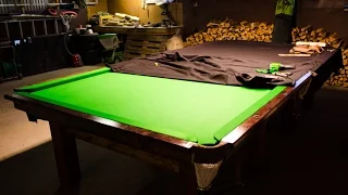 How I Built My Snooker Table