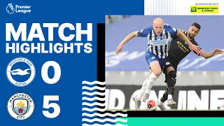 Brighton & Hove Albion 0 Manchester City 5