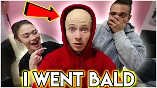 I WENT BALD PRANK ON ROOMMATES | Sam Golbach