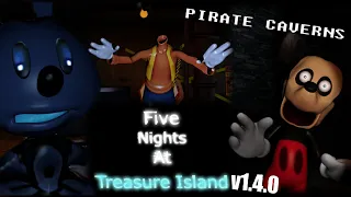 Goofy Is Looking For His Head | Five Nights at Treasure Island Demo v1.4.0 | Full Playthrough