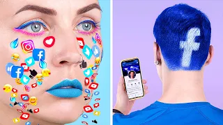 Weird Beauty Hacks! Social Media Makeup, Nail Art and Hairstyle Ideas