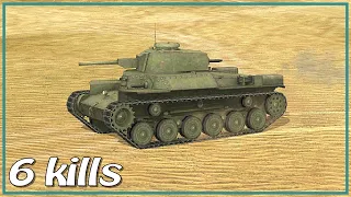 #WoTBlitz / Chi-Ha / 6 frags / 1.7k dmg