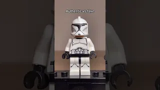 REAL vs FAKE Clone Trooper LEGO #lego #shorts