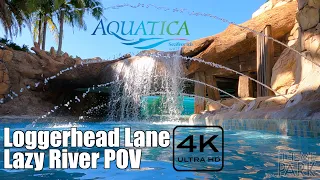 SeaWorld Aquatica Orlando | Loggerhead Lane Lazy River 4K POV | SeaWorld Water Park Orlando Florida