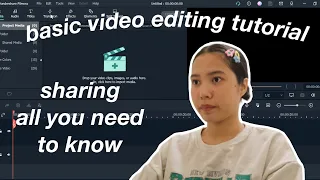 BASIC VIDEO EDITING FOR YOUTUBE & FREELANCING JOB! ft. Wondershare Filmora 2022 | philippines