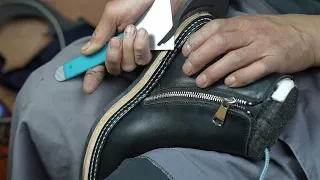 The Making of Chelsea Boots: Discover the Artistry and Skill That Goes Into Every Pair | ASMR