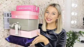 UNBOXING FEBRUARY/MARCH BEAUTY SUBSCRIPTION BOXES 2020 / Glosybox, Birchbox, Roccabox