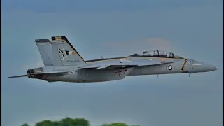 U.S. Navy F-18 Demo | Oshkosh EAA AirVenture 2023 | | Saturday July 29