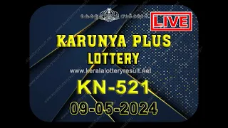 Kerala Lottery Result; 09.05.2024 Karunya Plus Lottery Results Today "KN 521"