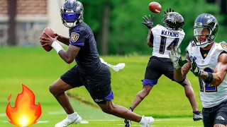 Lamar Jackson, Sammy Watkins & Rashod Bateman LOOK NASTY 🔥| Baltimore Ravens OTA Highlights