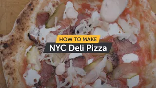 How To Make NYC Deli-inspired Pizza | Making Pizza At Home