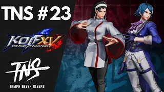 KOF XV Tournament TNS #23 King of Fighters 15 (Angel Blue Mary O.Chris B.Jenet Chizuru K' Whip)