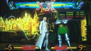 UMVC3: Basic Wesker Combo Tutorial (Step by Step)