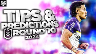 2024 NRL Tips & Predictions ROUND 10