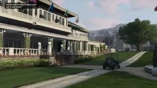 GTA V - Round of Golf, Mountain Bike Down Mt Chiliad (w/ commentary)