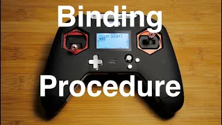 FrSKy Taranis X-Lite Binding Procedure