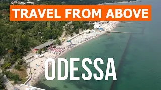 Odessa, Ukraine | Vacation, beaches, tourism, travel, trip, sea | Video 4k drone | City of Odessa