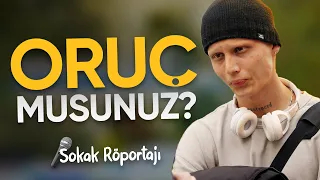 20 Milyon TL'ye Orucunu Bozar Mısın? Sokak Röportajında Oruç Tutan Kimseyi Bulamadık !