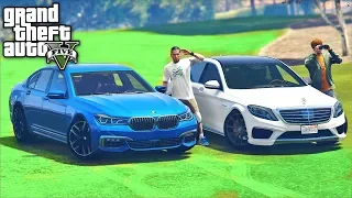 РЕАЛЬНАЯ ЖИЗНЬ В GTA 5 - КУПИЛИ MERCEDES S63AMG и BMW 750Li  НОВЫЕ ТАЧКИ УРА⚡ГАРВИН