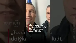 Klitschko vyzýva predstaviteľov náboženstiev, aby prevzali morálnu zodpovednosť za mier #shorts