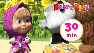 Masha and the Bear 🎍 Little Cousin 🐼  30 min ⏰ Сartoon collection 🎬