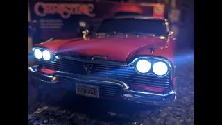 1/18 Christine Diecast by Auto World Unboxing 1958 Plymouth Fury.