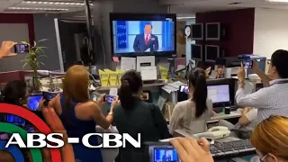 A look inside the ABS-CBN newsroom as network halted broadcast operations | ANC