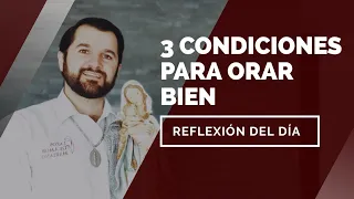 3 condiciones para orar bien | Reflexión del día