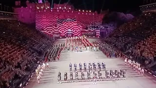 Cammy Barnes Sings Walking on the Waves at Royal Edinburgh Military Tattoo 2022