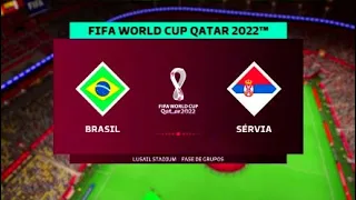 BRASIL x SÉRVIA - FIFA WORLD CUP QATAR 2022 (COPA DO MUNDO) DECISÃO DE PÊNALTIS NO FIFA 23