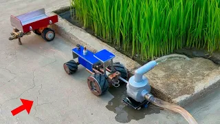 Top diy tractor underground water pump| @mrminitopics @sunfarming7533