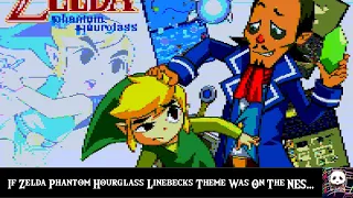 If Zelda Phantom Hourglass Linebecks theme Was On The NES...